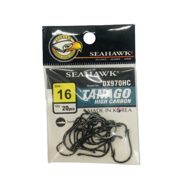 Seahawk Dx Hc Tanago High Carbon Hook Mata Kail Pancing Shopee