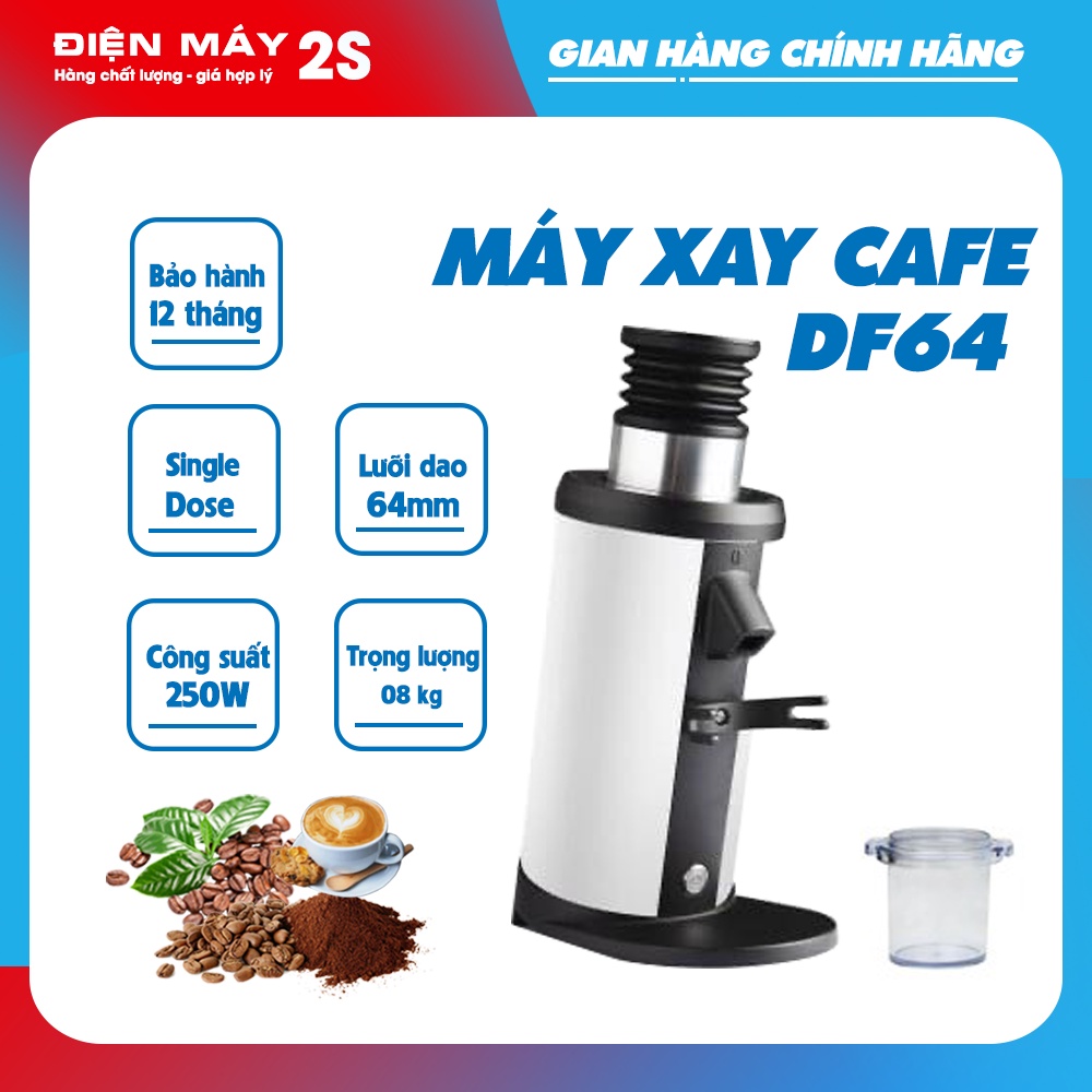 Sing Dose DF64 Coffee Grinder Unique Design Equipped With A Coffee