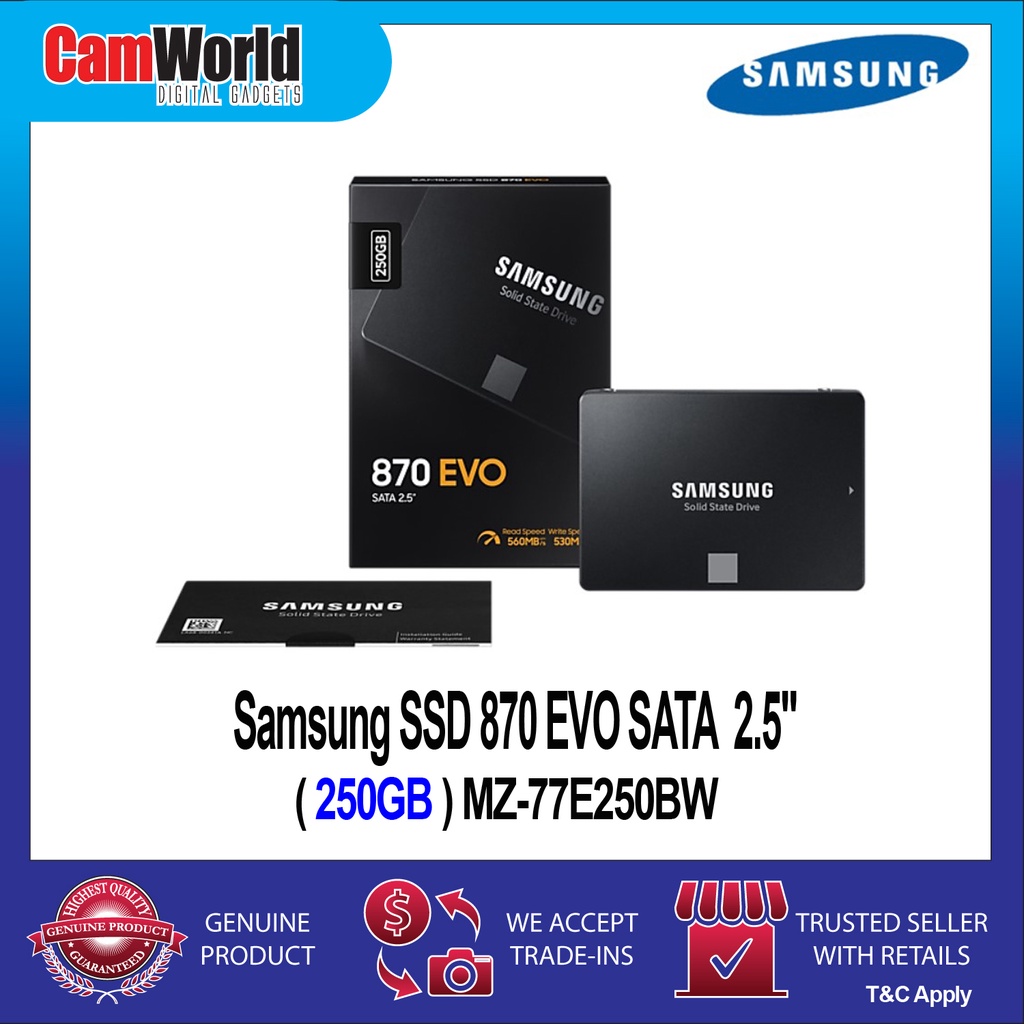 SAMSUNG SSD 870 EVO SATA 2.5