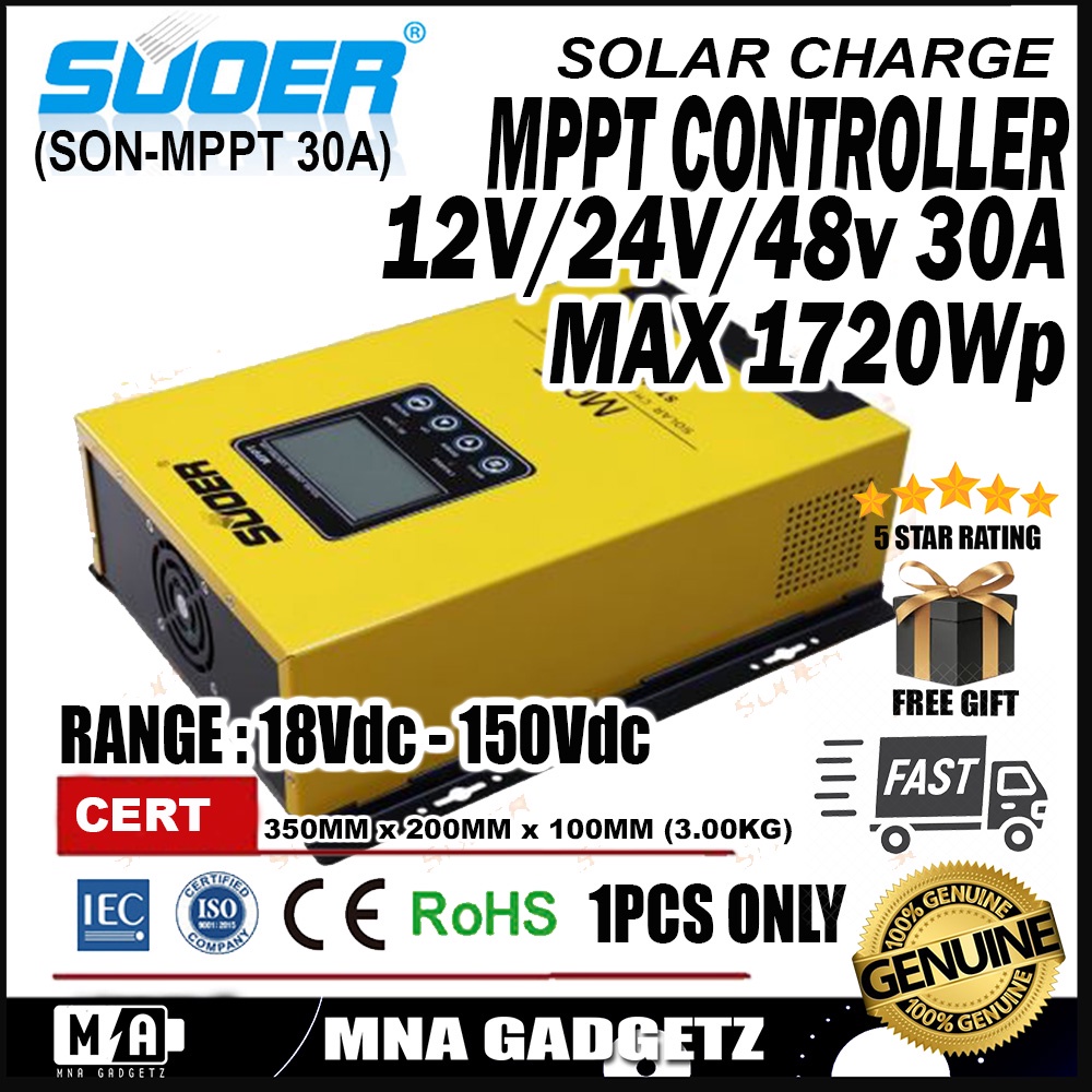 Suoer Mppt Solar Charge Controller A A A A A A