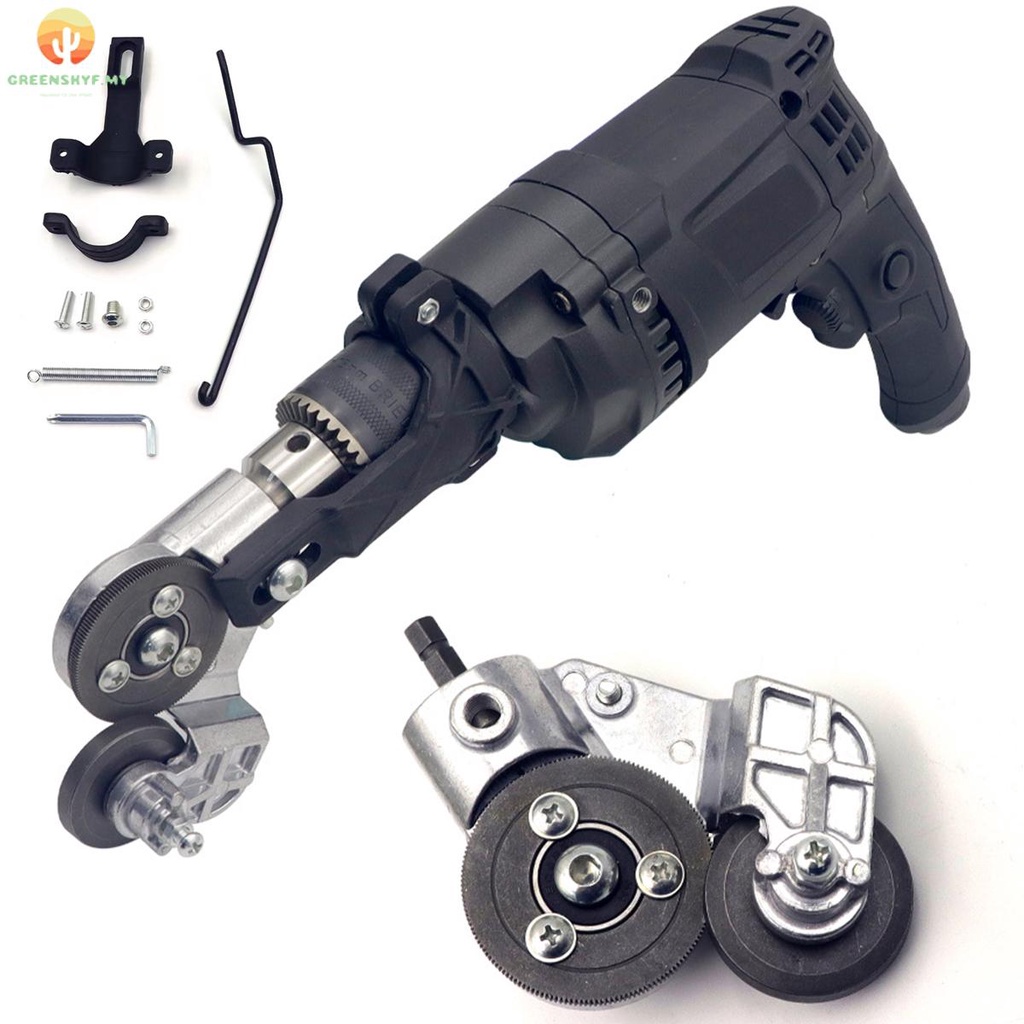 Electric Drill Plate Cutter Electric Drill Shears with Hex Wrench Metal