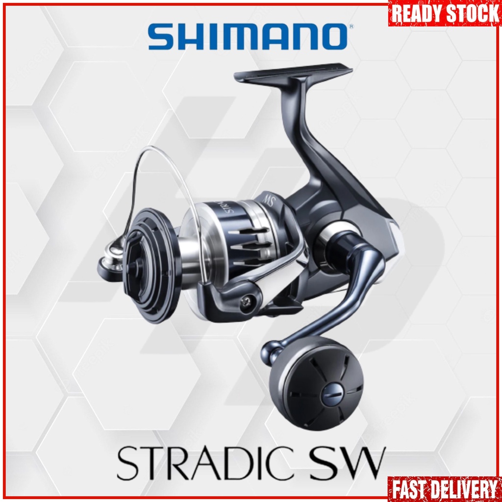 Shimano Stradic SW Spinning Fishing Reel 2020, 4000HG 4000XG 5000PG 5000XG  6000PG 6000HG 6000XG 8000PG 8000HG