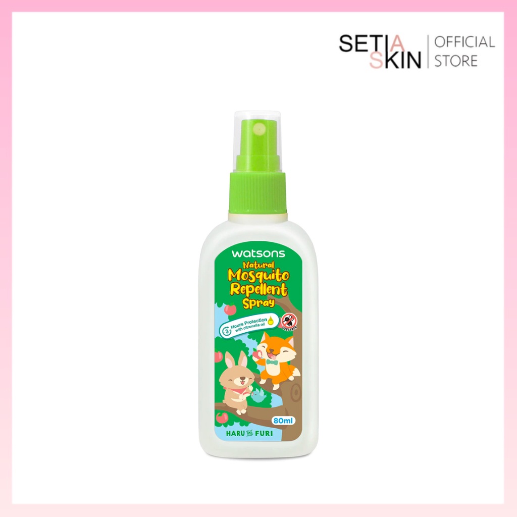 WATSONS Haru & Furi Mosquito Insect Repellent Spray 80ml Shopee Malaysia