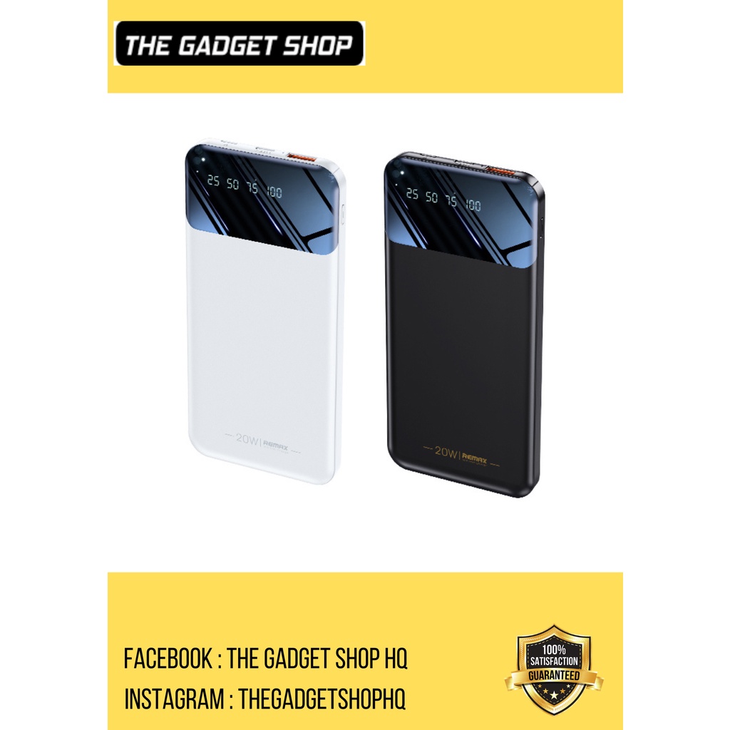 REMAX RPP-502 10000MAH SLIM-FIT AND FAST CHARGING TYPE-C POWERBANK ...