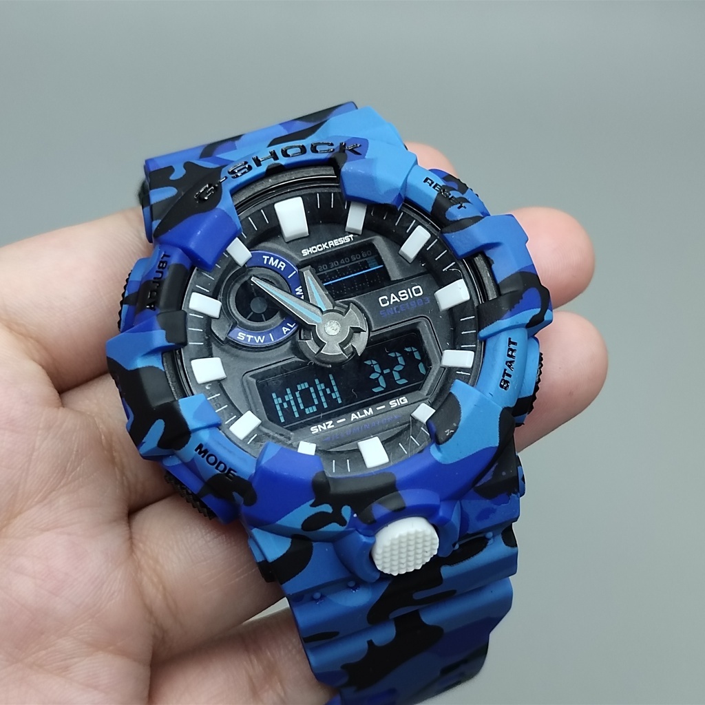 GSHOCK GA 700 SERIAL Camouflage Color GA 700CM 2A PREMIUM QUALITY AUTO LIGHT Shopee Malaysia