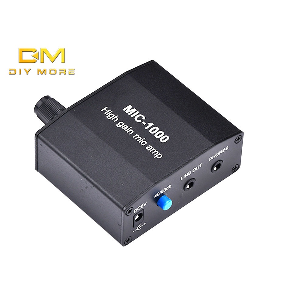 DIYMORE MIC1000 Audio Amplifier Audio Signal Preamplifier Shopee