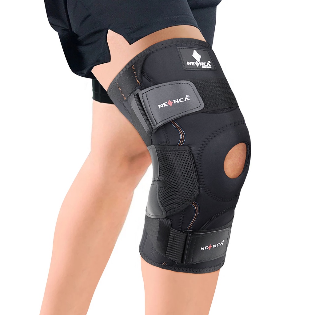NEENCA Hinged Knee Brace With Removable Dual Side Stabilizers Shopee