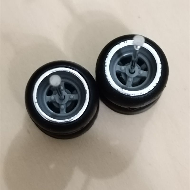Tayar Getah Hot Wheels Rims Original 1/64 EXTRA LONG AXLE 10mm | Shopee ...