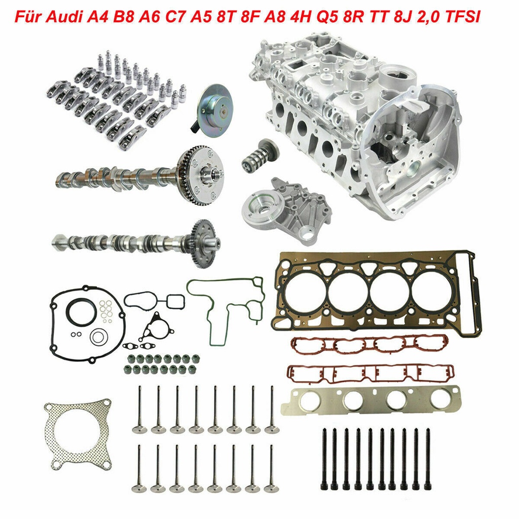 Ap01 Cylinder Head Camshaft Valves Kit For Audi A4 B8 8k A6 C7 A8 4h Q5 