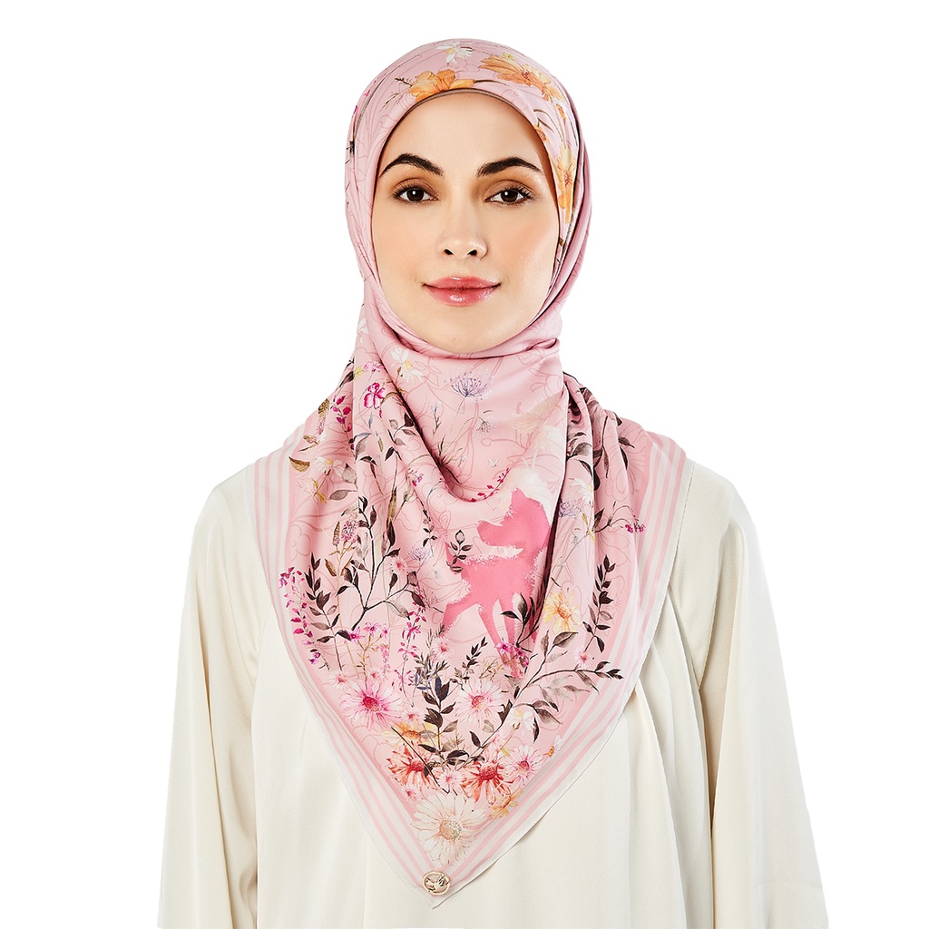 naelofar Disney X Naelofar Bambi Square Shopee Malaysia