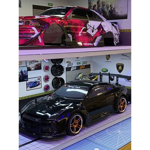NISSAN SKYLINE R35 SIZE 1:10 HOBBY GRADE 2 In 1 DRAG & DRIFT | Shopee ...