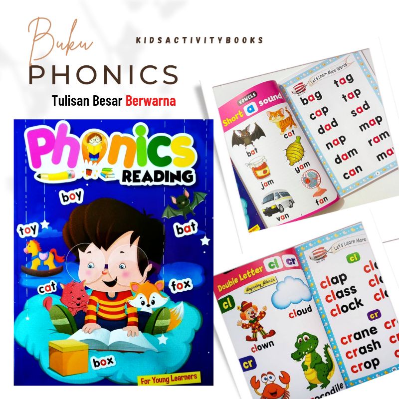 Phonics books for preschoolers Phonics Reading Phonics Belajar membaca