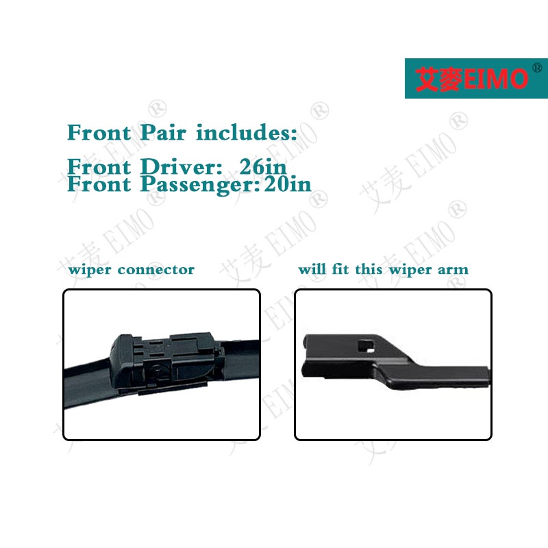 VOLVO Wiper S40 S60 S80 S90 XC40 XC60 XC90 V40 V60 V90 C70 C30 Volvo