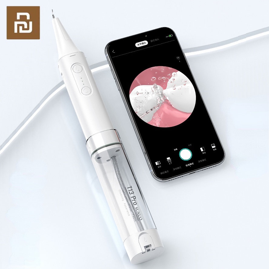 Youpin SUNUO T13 Pro Visual Ultrasonic Irrigator Electric Dental Scaler ...
