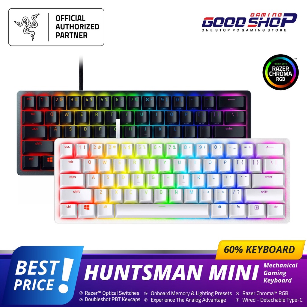 Razer Huntsman Mini Black - Gaming Keyboard | Shopee Malaysia