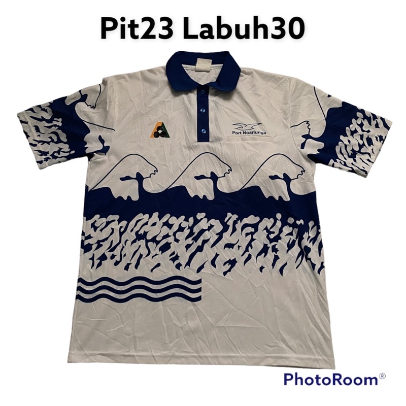 Baju Bowling Design Wave Port Noarlunga Pit23 Labuh30 Kain Polyester ...