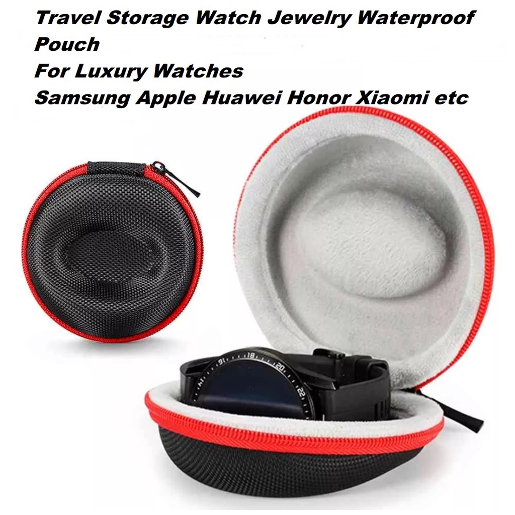 Watch Travel Case Pouch Single Watch Box Zipper for Proper Jewelry Box ...