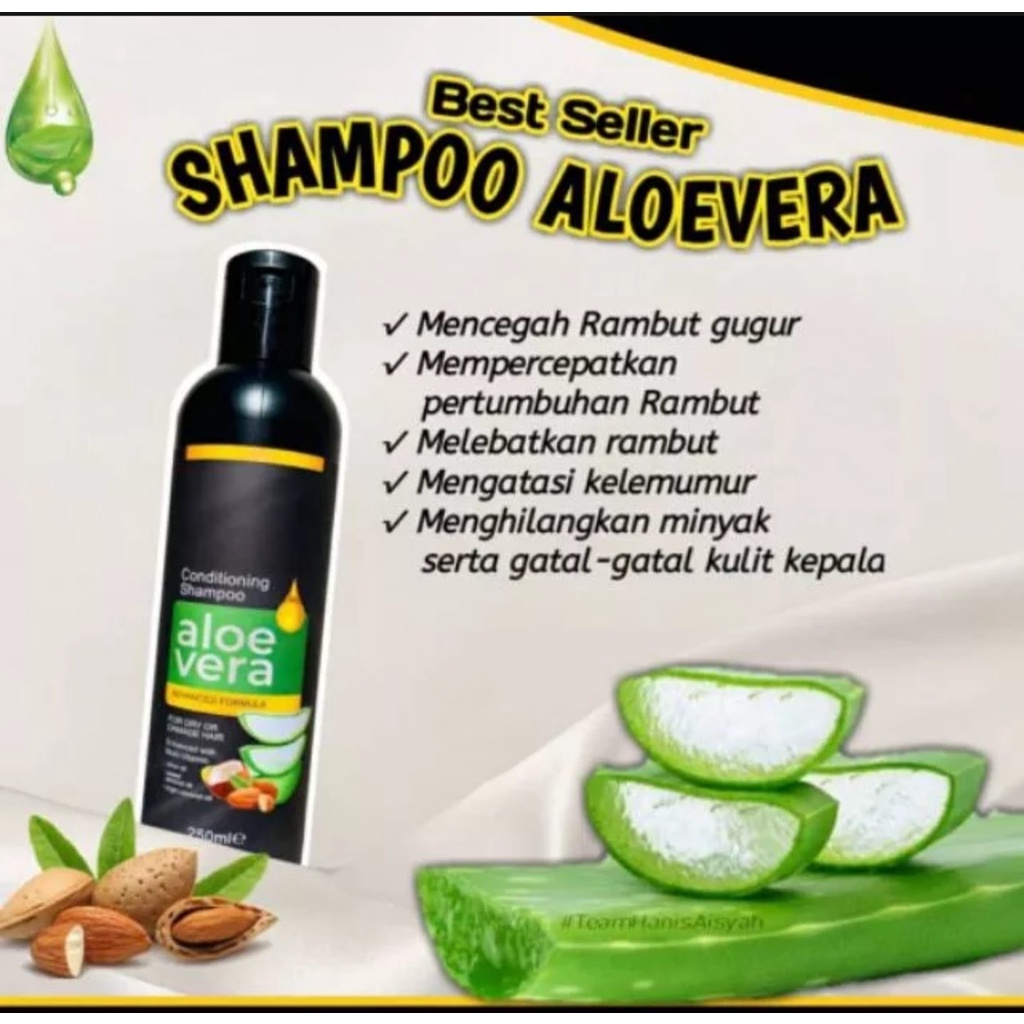 HSF ALOE VERA CONDITIONING SHAMPOO 250m naturali product Shopee Malaysia