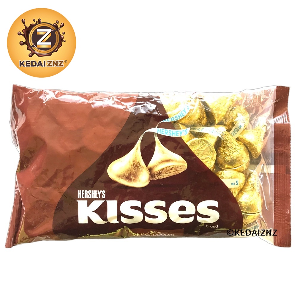 Chocolate HERSHEYS Kisses Creamy Milk Chocolate Bag 217g Coklat