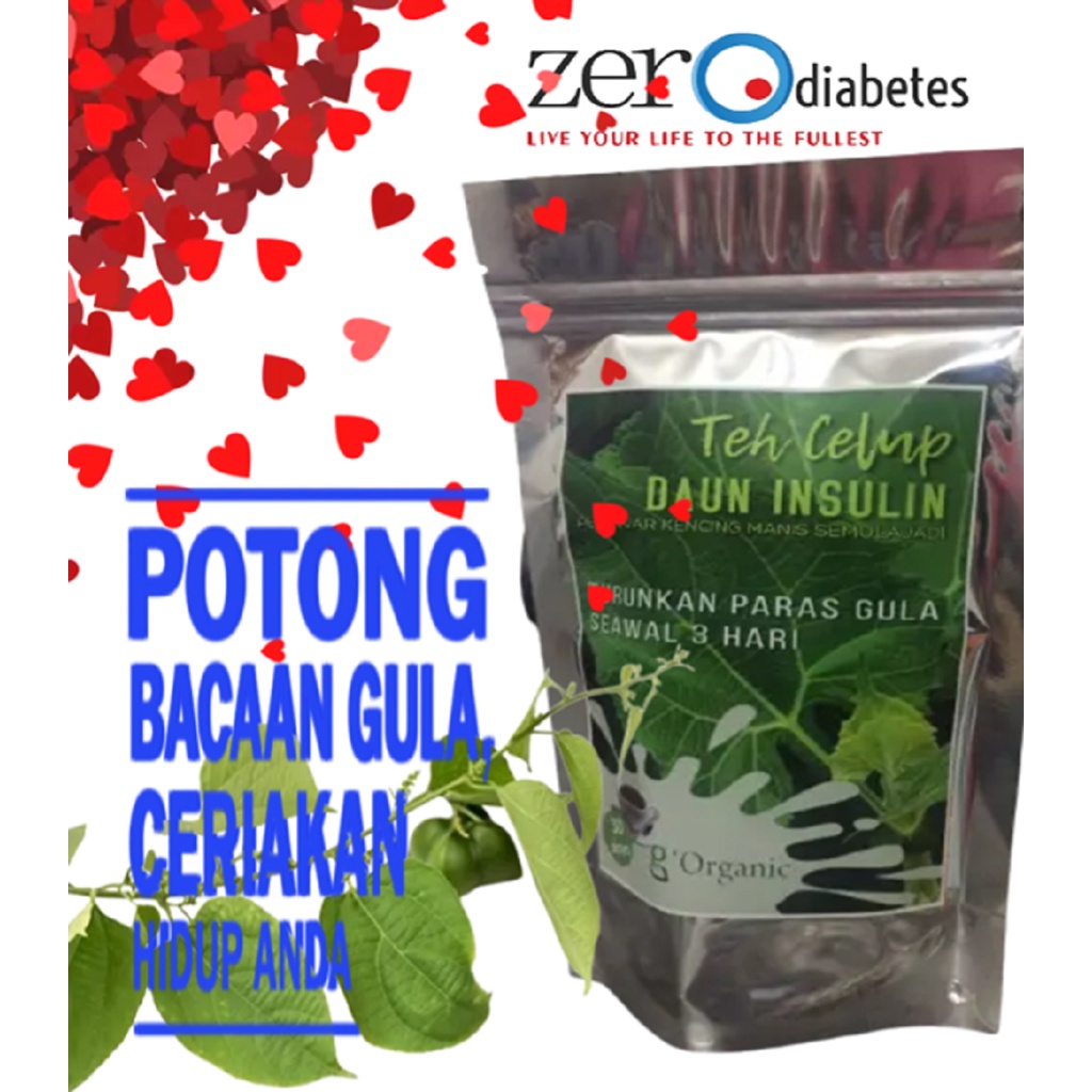 Ubat Kencing Manis Teh Insulin Turunkan Diabetis Gula Kencing Manis