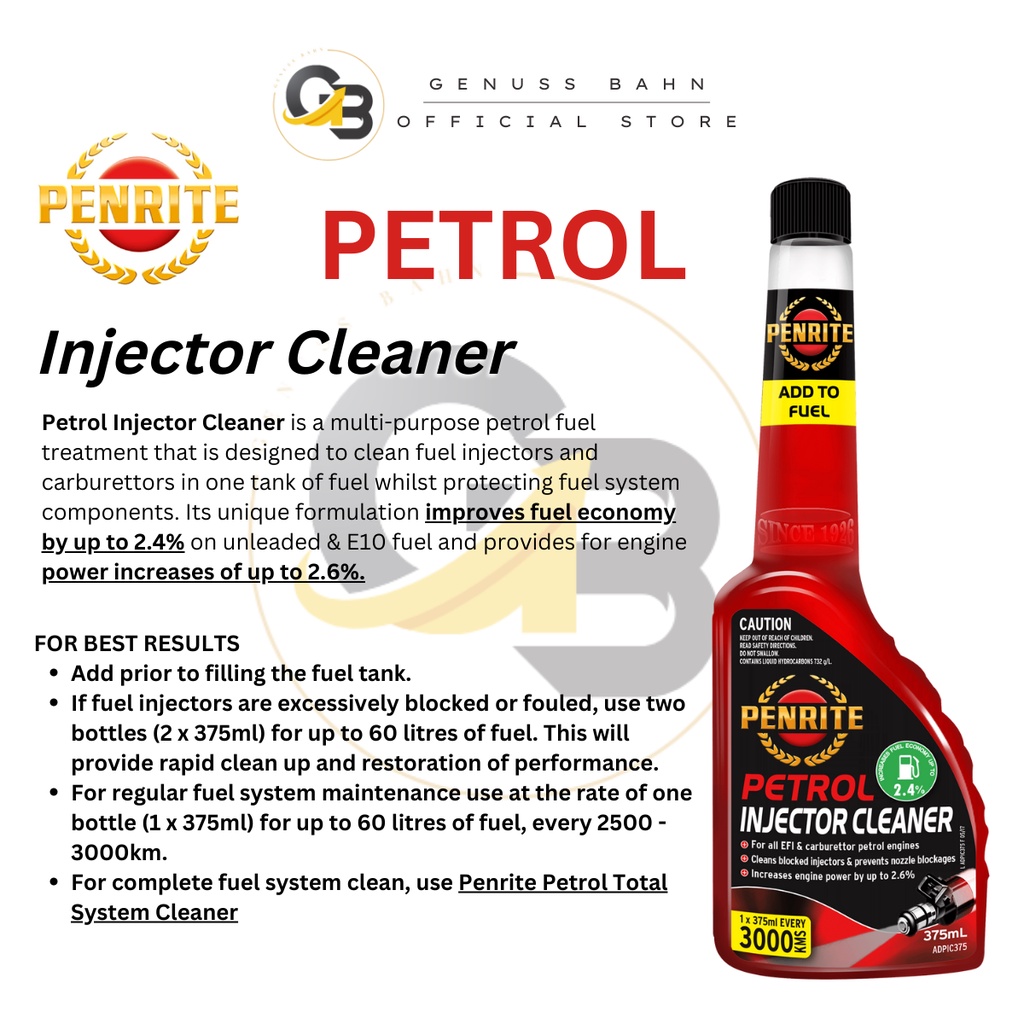 PENRITE Additive Petrol/Diesel Engine Treatment Performance Enhance
