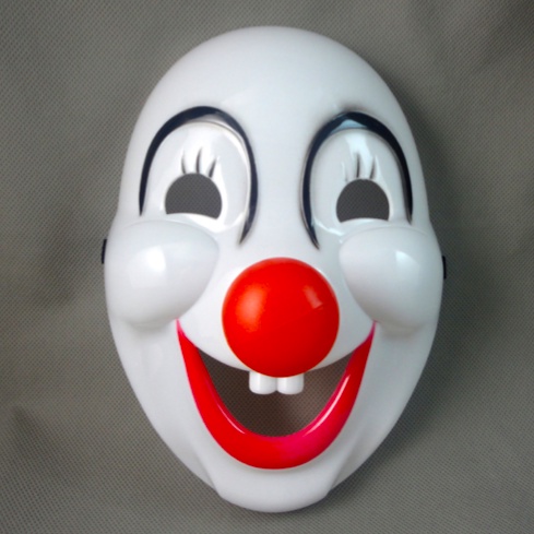 MSIA Ready Stock/ Funny Clown Masks Prom Halloween Party Masks ...