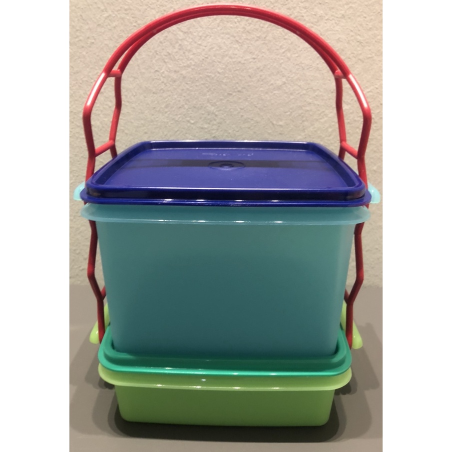 Tupperware Small Goody Box 790ml & Double Deep 1.7L | Shopee Malaysia