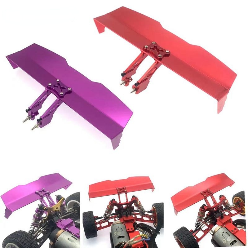 Metal tail wing accesories part for LC RACING L6147 1/14 TRUGGY WING ...