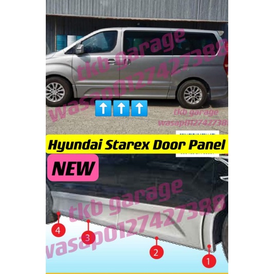 2012 Starex door panel /side skirt fender Shopee Malaysia