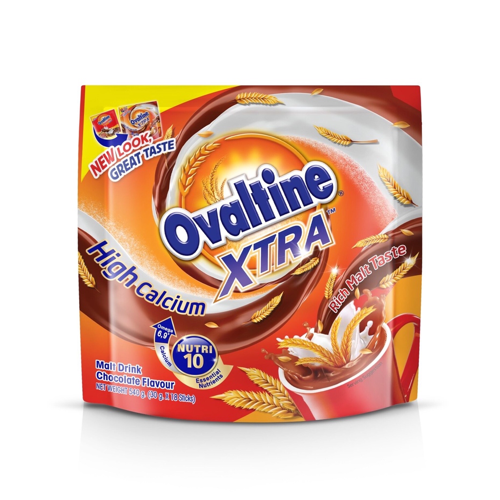 Ovaltine Extra High Calcium Drink (18 Sticks x 30g) Shopee Malaysia