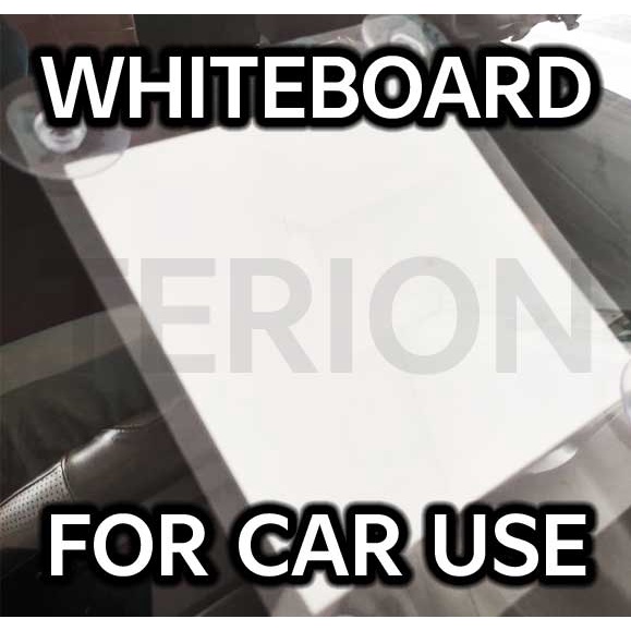 1 Piece Whiteboard Sign For Car Interior or Exterior Use Shopee Malaysia