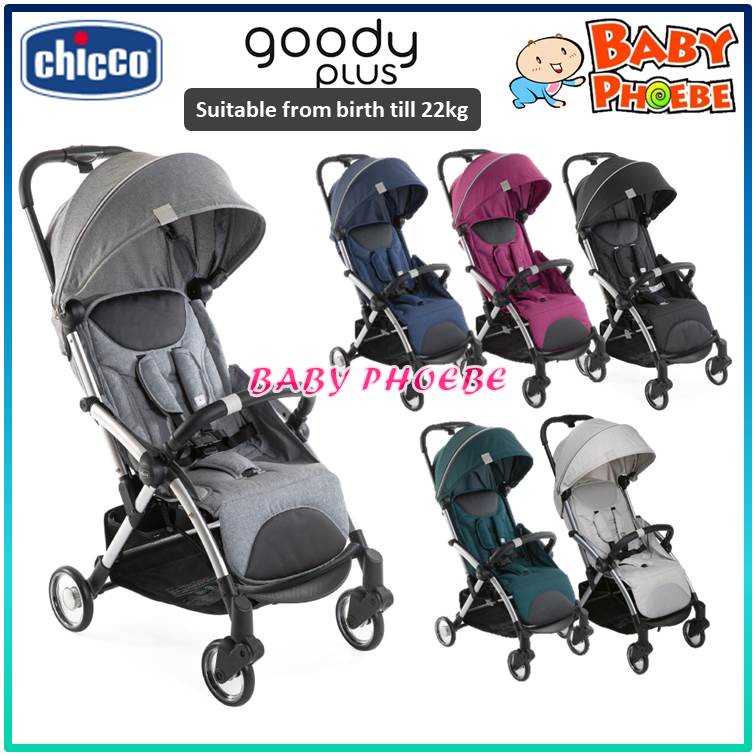 Chicco Goody Plus Auto Fold Lightweight Stroller 022kg Baby Phoebe 1