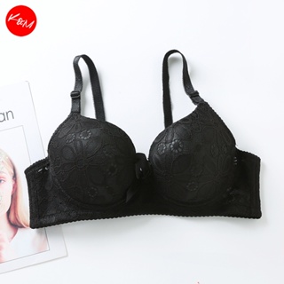 KM Women Size 38-42 Specially Lace Underwire Bra With Wire Ready Stock  Malaysia Lingerie Bras [L33265]