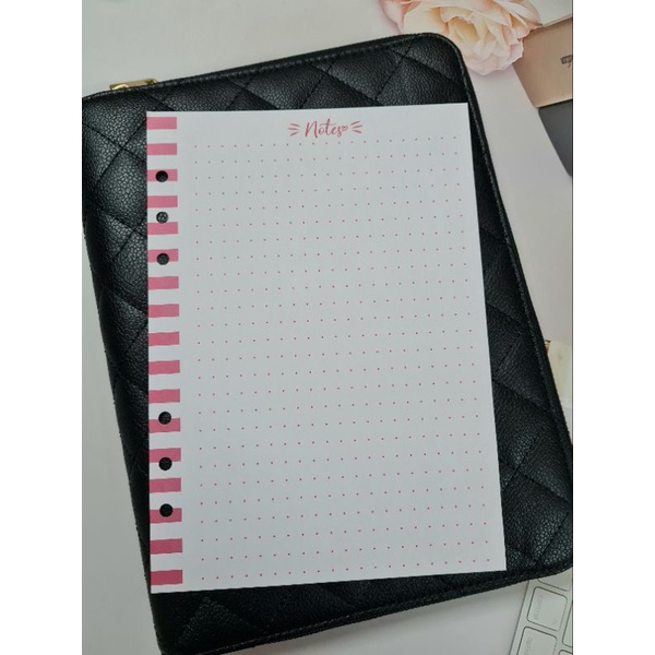 40PCS DOTS A5 6 RING PLANNER INSERTS REFILL Shopee Malaysia