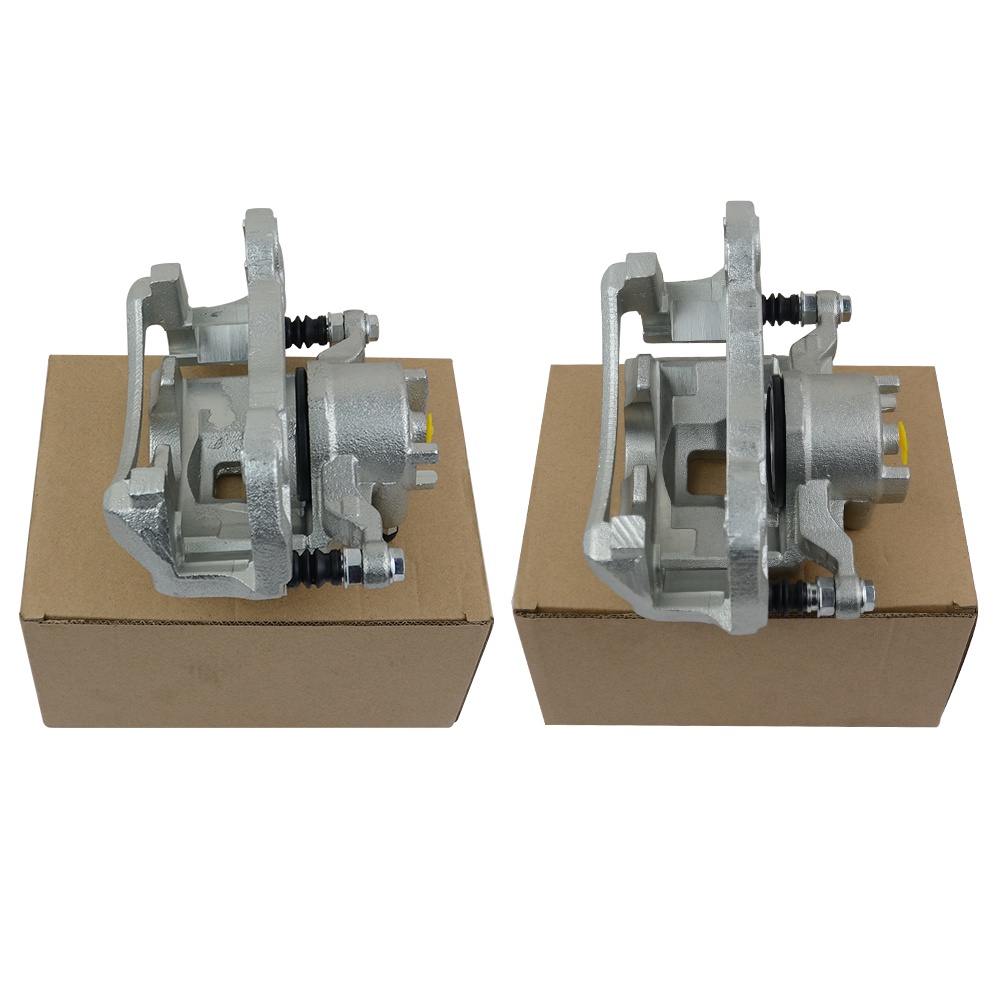 AP01 Pair Brake Calipers with Carriers Front for Mitsubishi L200 Pajero