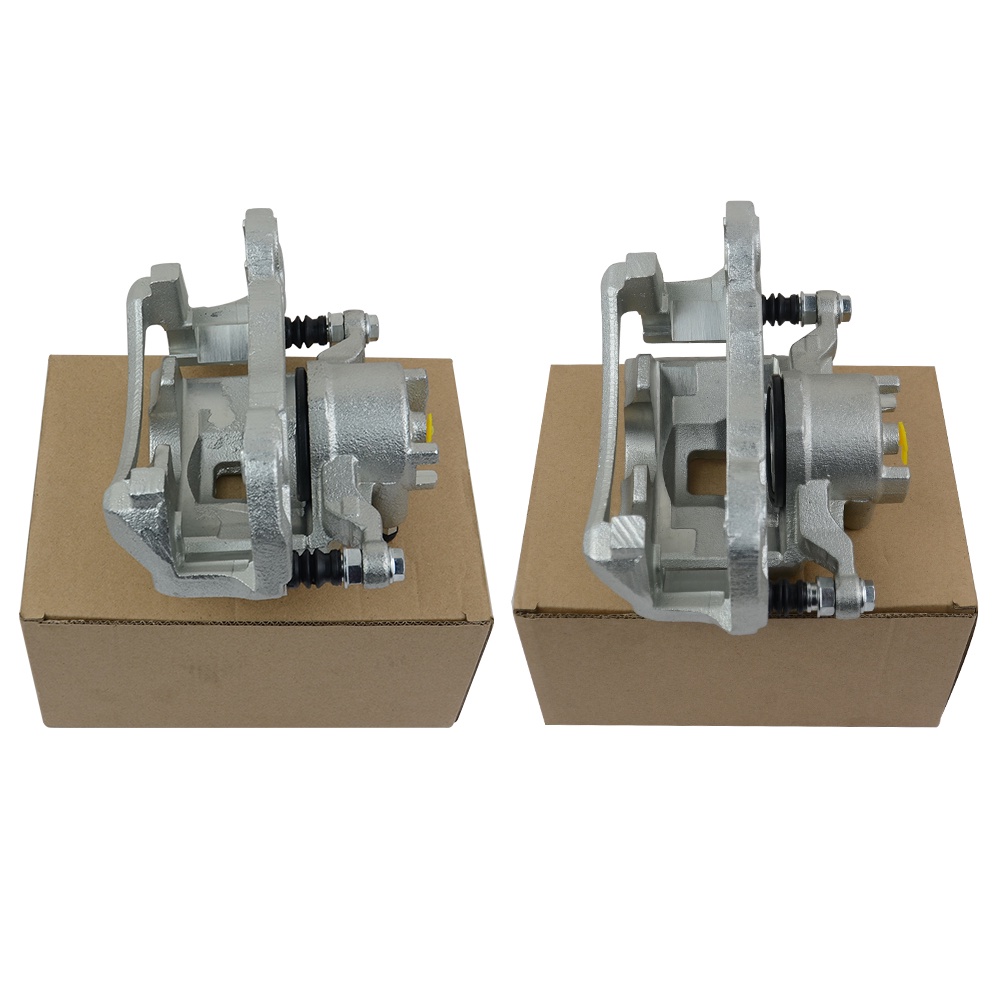 AP01 Pair Brake Calipers with Carriers Front for Mitsubishi L200 Pajero ...