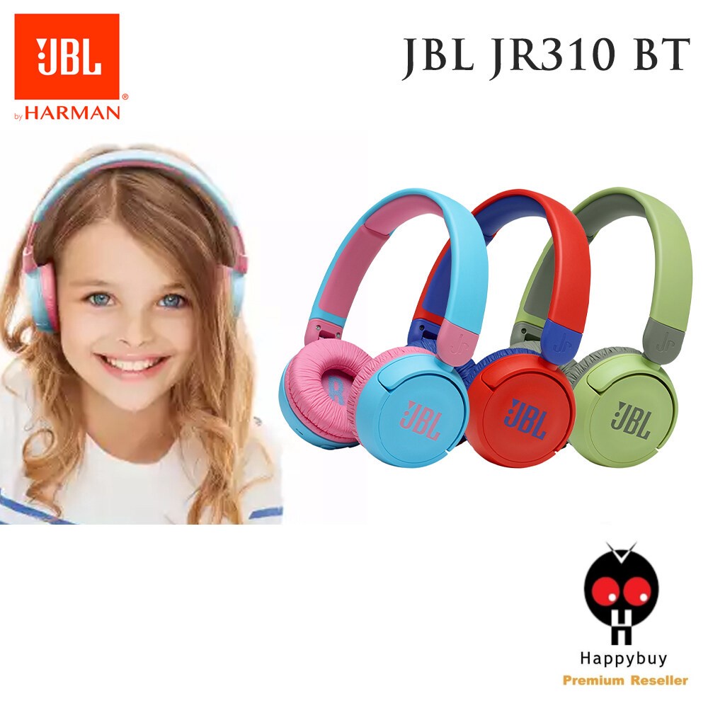 JBL JR310BT Kids Junior Wireless Bluetooth OnEar Headphones (Original