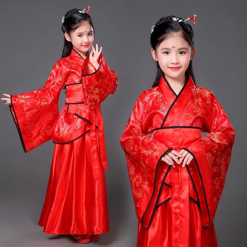 Baju Tradisional Cina Budak Kids Traditional Hanfu Chinese Traditional