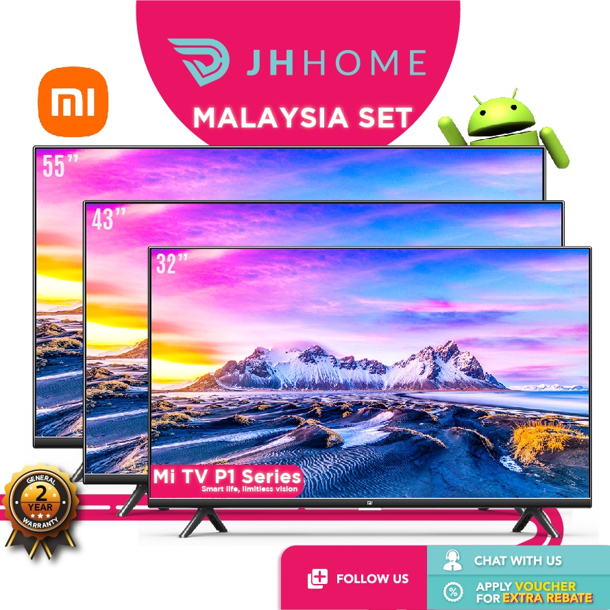 Smart TV Xiaomi P1 55 UHD 4K 2022 – L55M6-6ARG - Merkamax