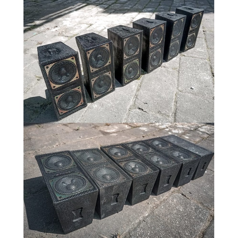 Line ARRAY 2 INCH Texture FINISHING+GRILL SPEAKER | Shopee Malaysia