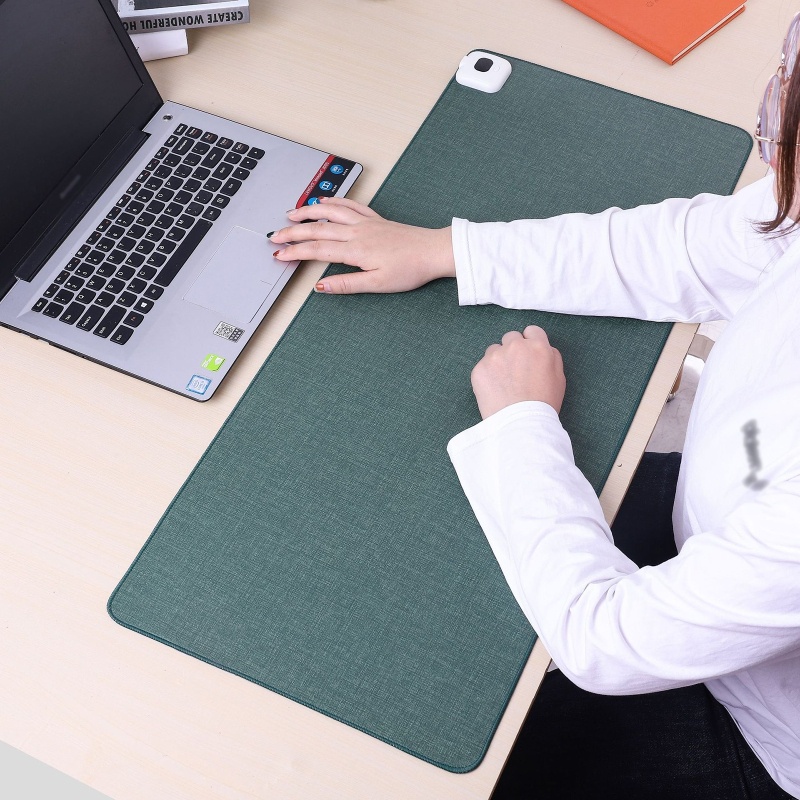 Electric Heat Mouse Pad Table Mat Display Temperature Heating Mouse Pad ...