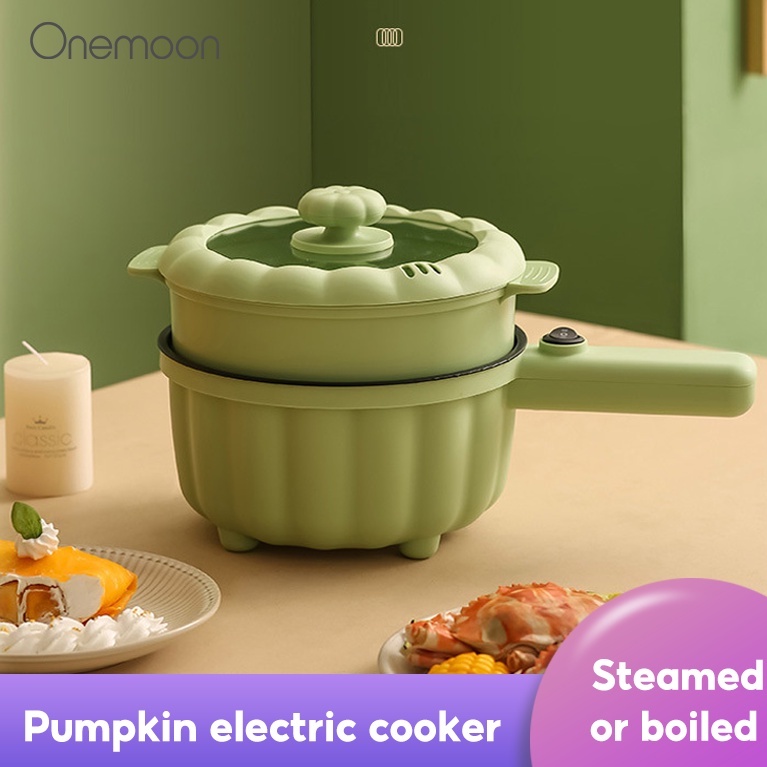 Onemoon OM008 Multi functional electric cooker 2L steamer Pot NonStick