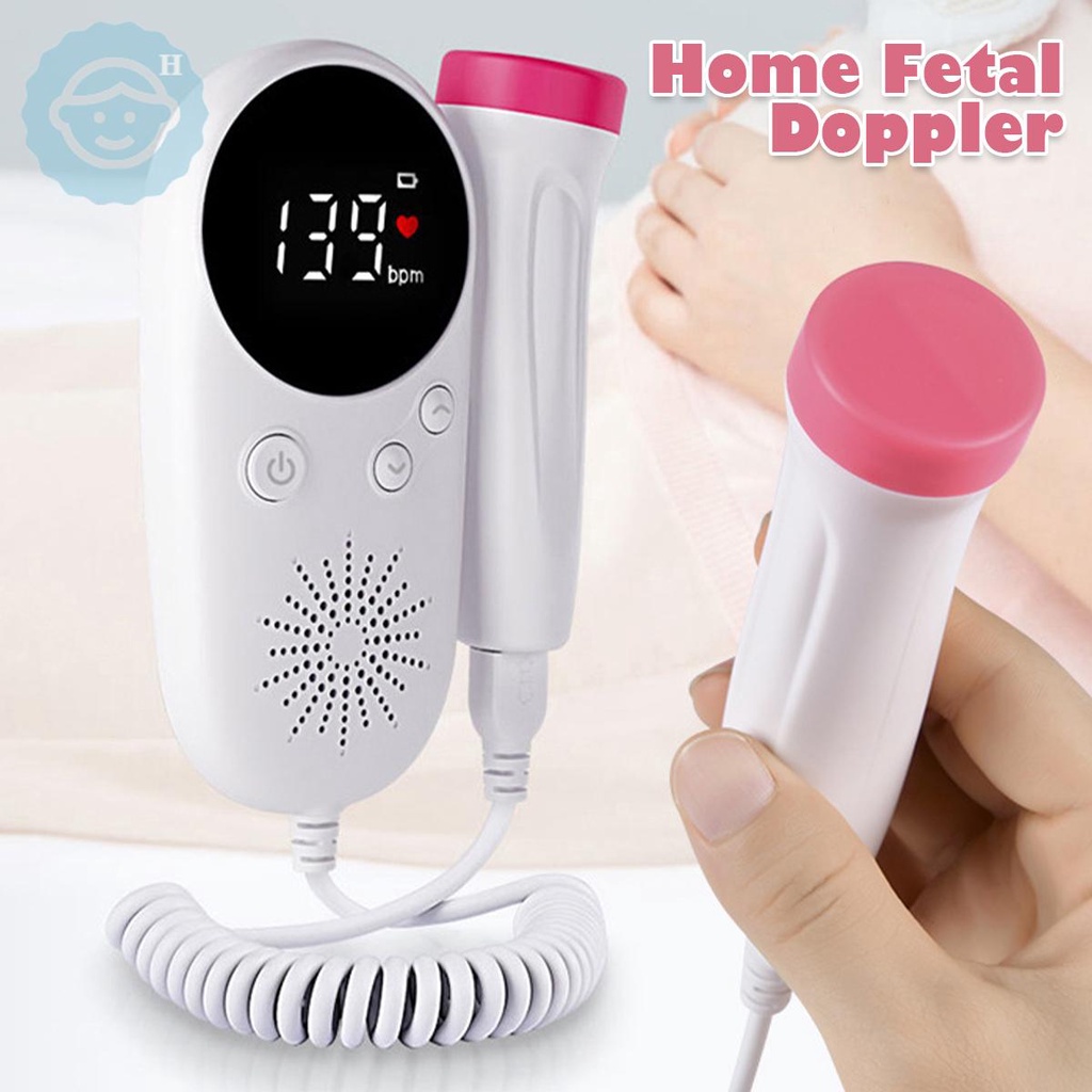 Fetal Heart Rate Monitor with Sensitive Probe Fetal Heart Instrument