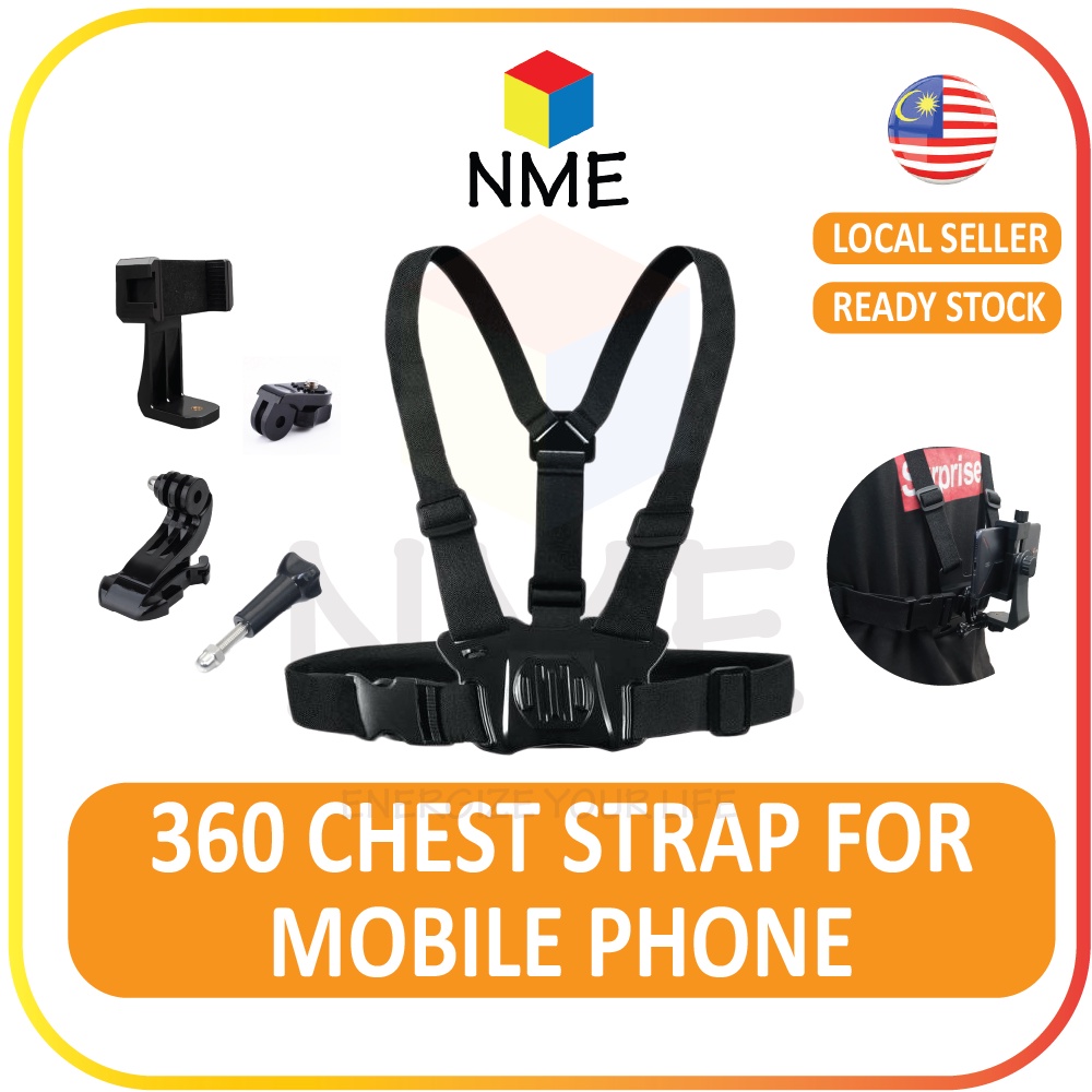 Universal Chest Strap Mount For Mobile Phone gopro chest strap phone