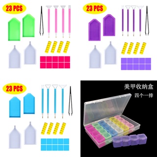 70 PCS 5D Diamond Painting Tools,Diamond Painting Accessories Kit with  Diamond Embroidery Box and Diamond Painting Roller for Adults or Kids