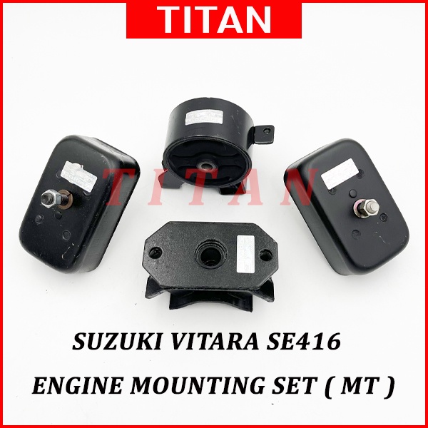 SUZUKI VITARA SE416 [ 1993~1996] ENGINE MOUNTING SET 4PCS | Shopee Malaysia
