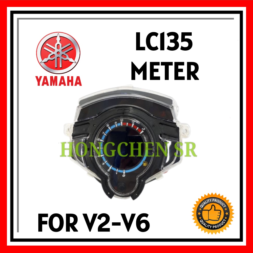 YAMAHA LC135 II ( V2 - V6 ) DIGITAL METER + WIRING SET ASSY ( PREVIOUS ...