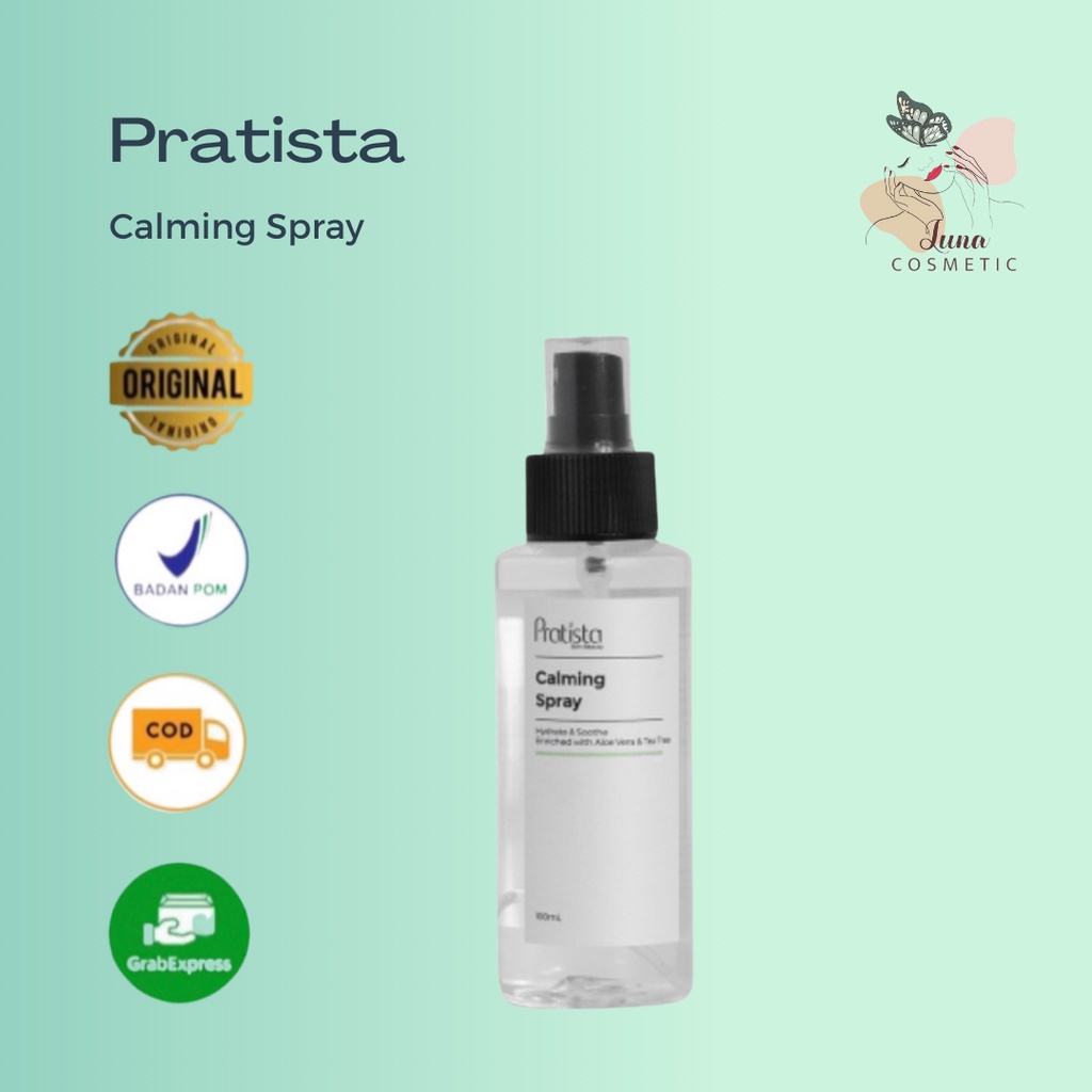 Calming Spray Pratista Helps Care For Acne & Scars Face Shopee Malaysia