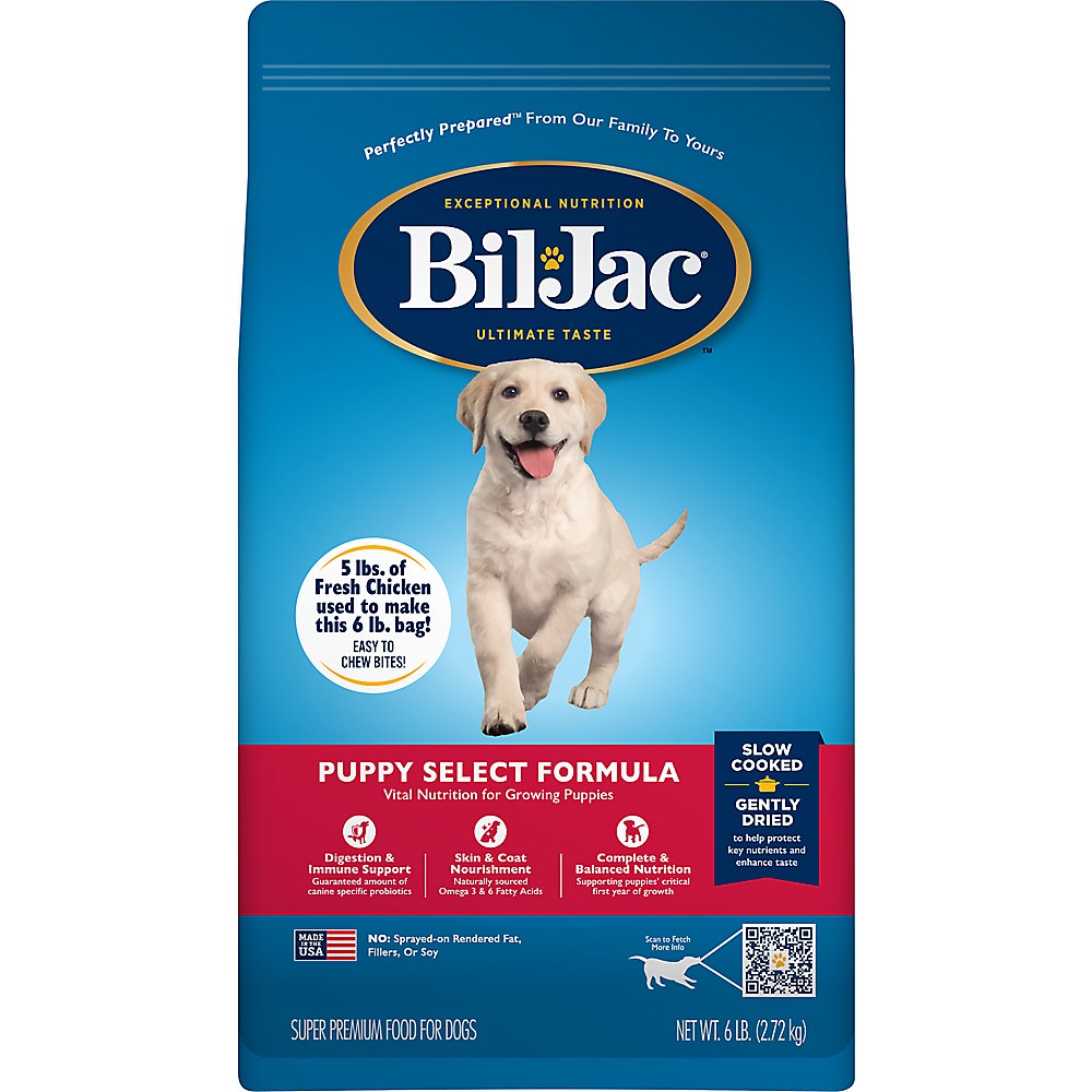 BIL JAC Puppy Select Formula with nutrition for growing puppies 15LB (6
