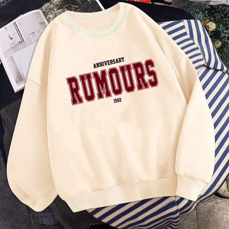 Tainrunse Women's Long Sleeve Letter Print Sweatshirt - Loose Fit Pullover Blouse For Casual, Work, Or Travel